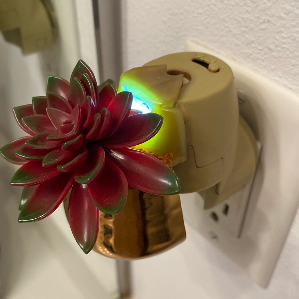 Yankee candle succulent light up diffuser plug in